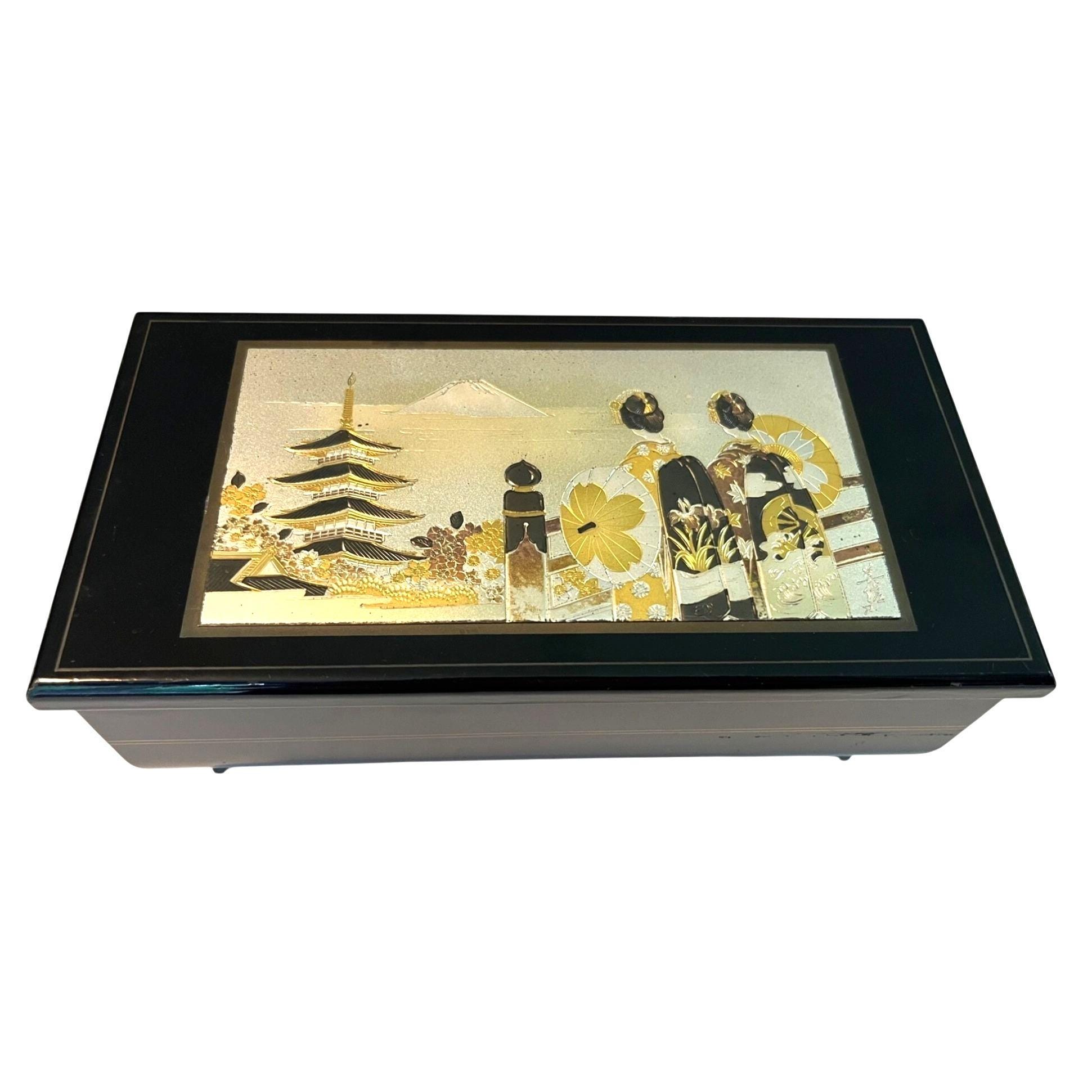 Chokin Jewelry Box - Etsy