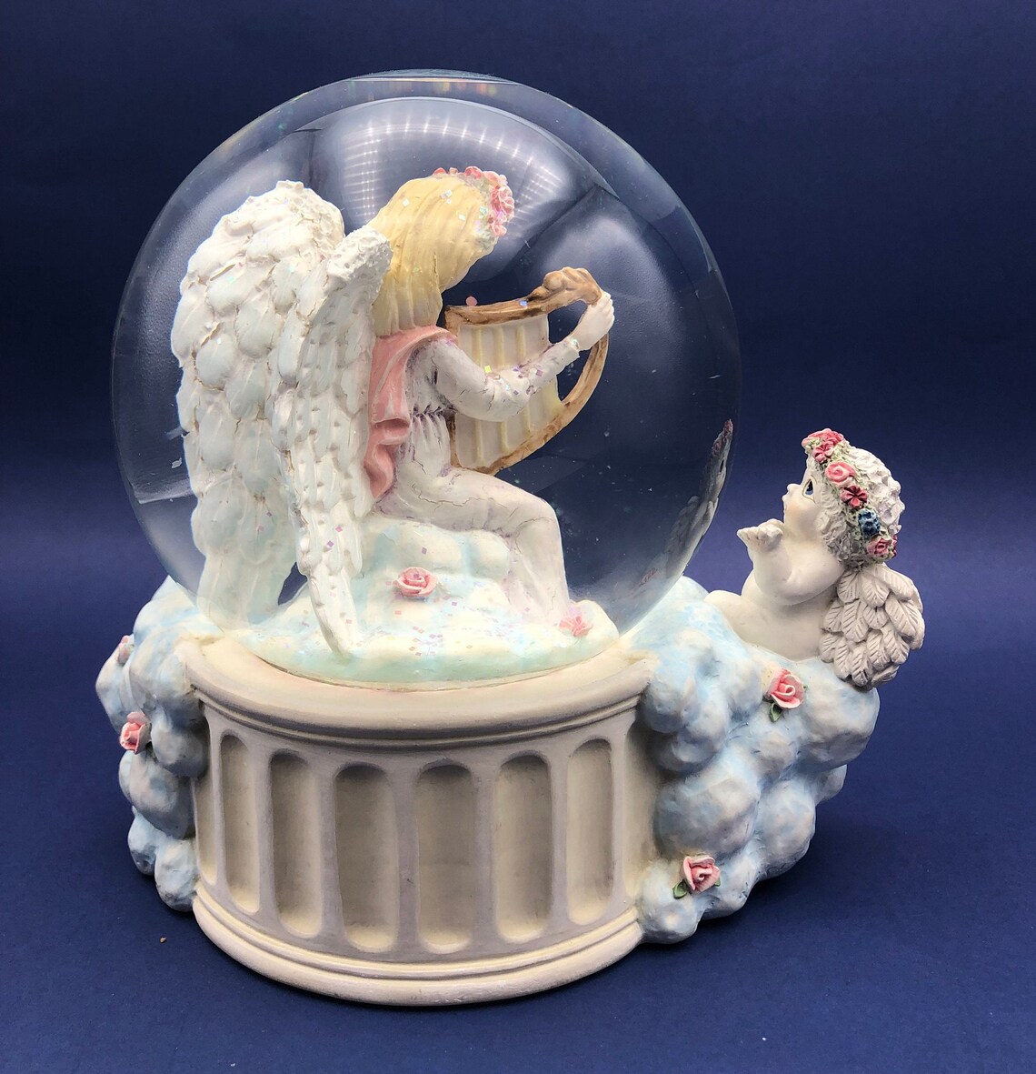 Rare 1995 Dreamsicles Heavenly Classics musical snow globe Etsy
