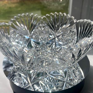 American Crystal Cut Glass - Etsy