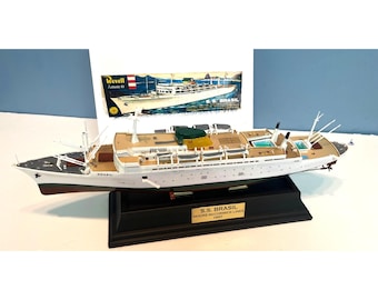 Model Ocean Liner S.S. Oriana Cruise Ship Model 19