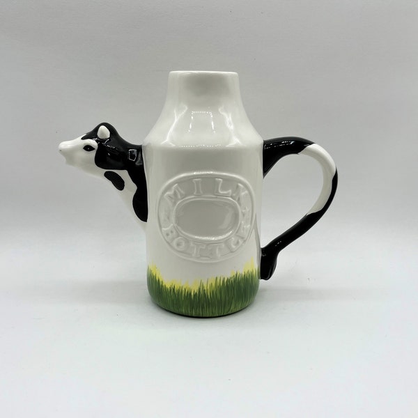 Cow Milk Pitcher Etsy