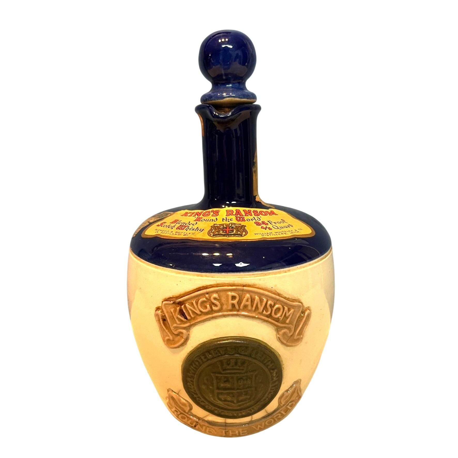 て*ん様 ビンテージ　60年代　King's Ransom ブレンデッドスコッチ King's Ransom Whiskey - Etsy Canada