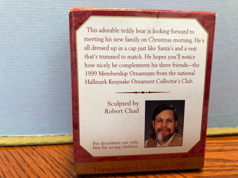 Hallmark Keepsake Ornament Waiting for a Hug