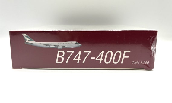 Cathay Pacific B747-400F Diecast Model Cathay Pacific Cargo Plane