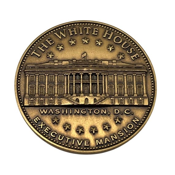 ホワイトハウス200周年記念 The White House 200th Anniversary Commemorative Coin 1800-2000