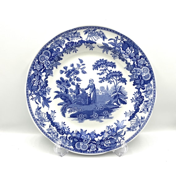 Spode Blue Room Collection Girl at Well 10.5