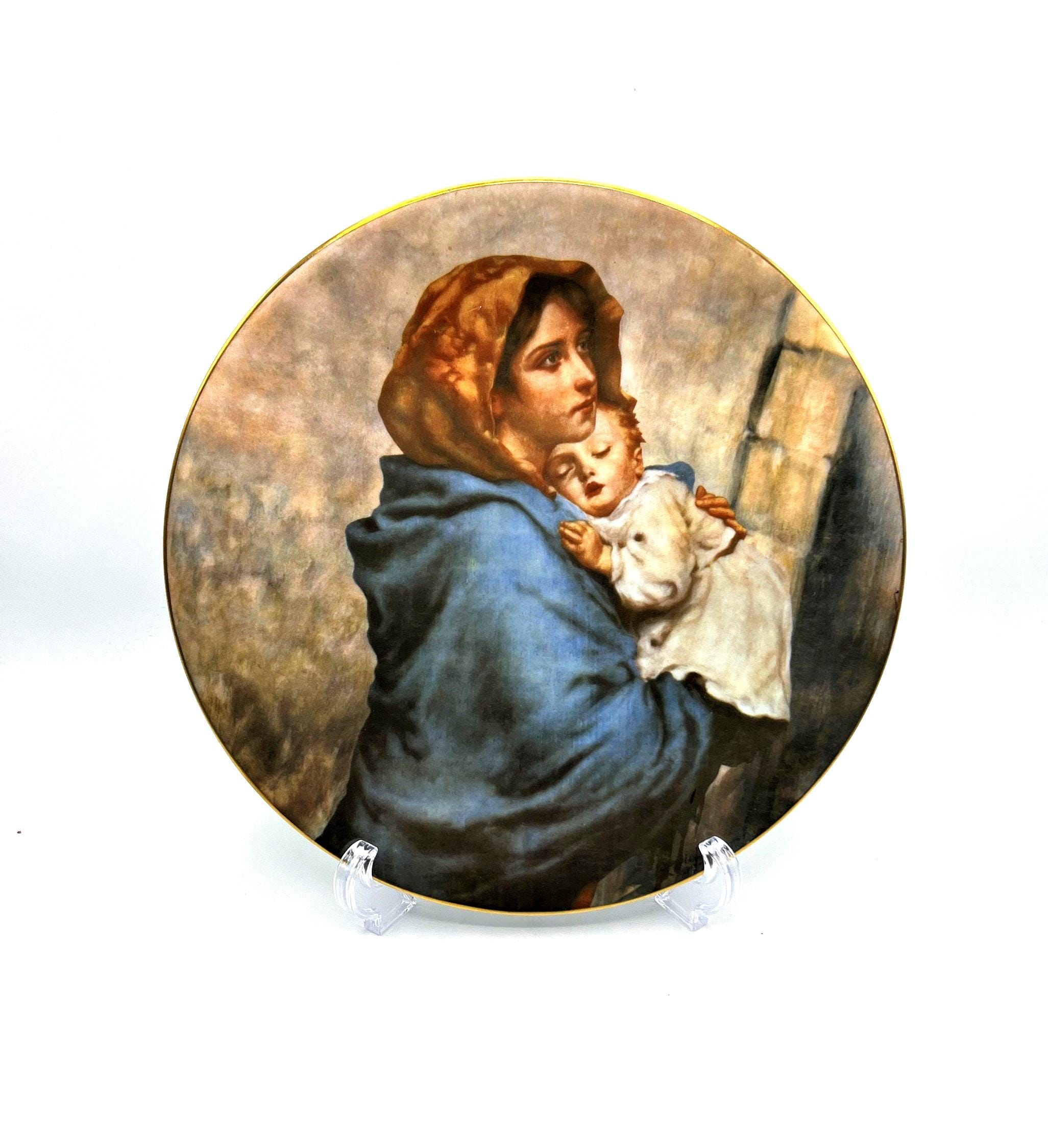 1973 Madonna and Child Plate 