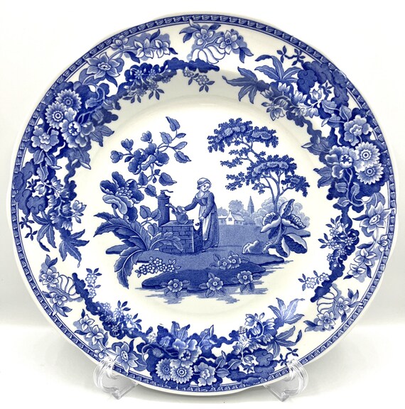 Spode Blue Room Collection Girl at Well 10.5