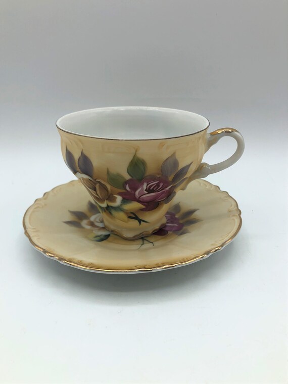 FINE PORCELAIN HAND PAINTED 花瓶 壺 お花 陶器
