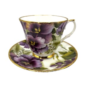 Vintage Duchess Fine Bone China Est 1888 China Tea Cup and Saucer Made in England