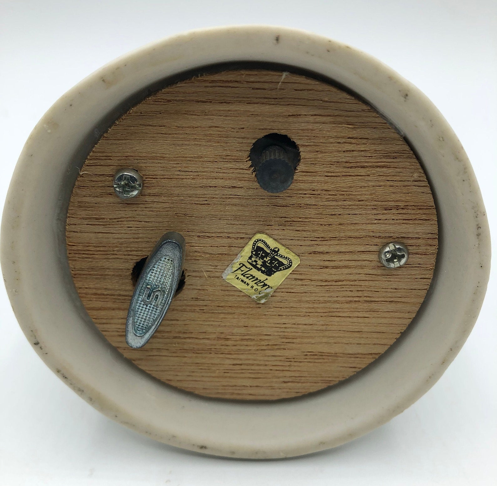 Musical Porcelain Figurine by Flambro Little Girl With Teddy Etsy