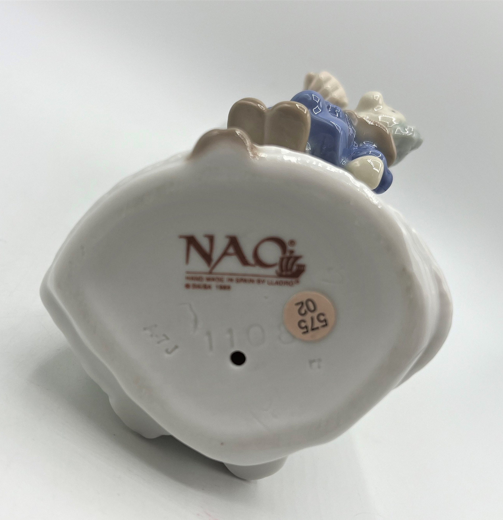 リヤドロ NAO BY LLADRO MY RAG DOLL #1108 BRAND NEW IN BOX LITTLE GIRL NIGHT GOWN SAVE$ FS Nao by Lladro Collectible Porcelain Figurine: MY RAG -