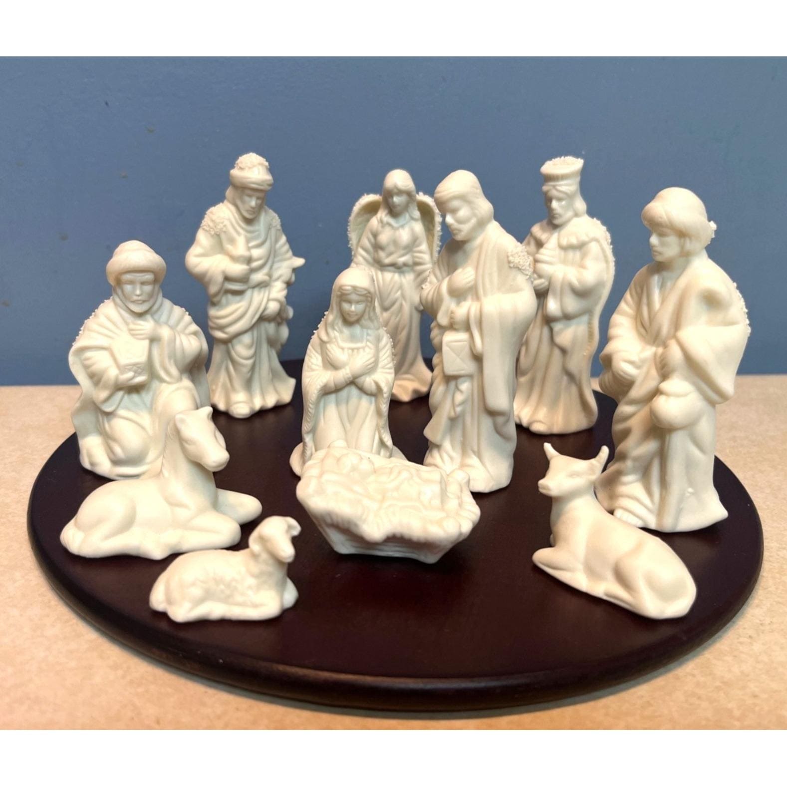 11 piece porcelain nativity set - Etsy 日本