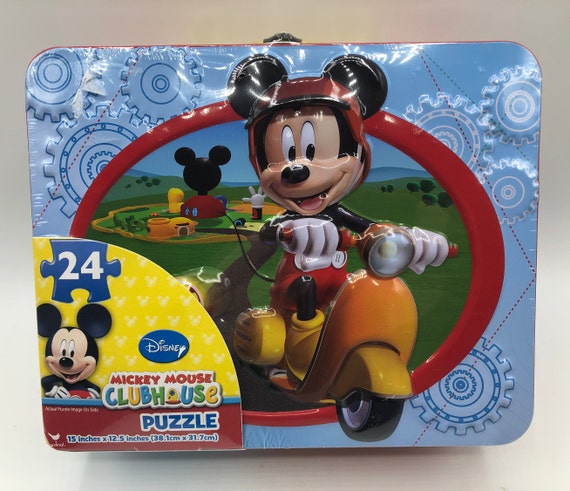 Landgoed oplichter verantwoordelijkheid Disney Mickey Mouse Clubhouse 24-delige puzzel in blikken - Etsy België