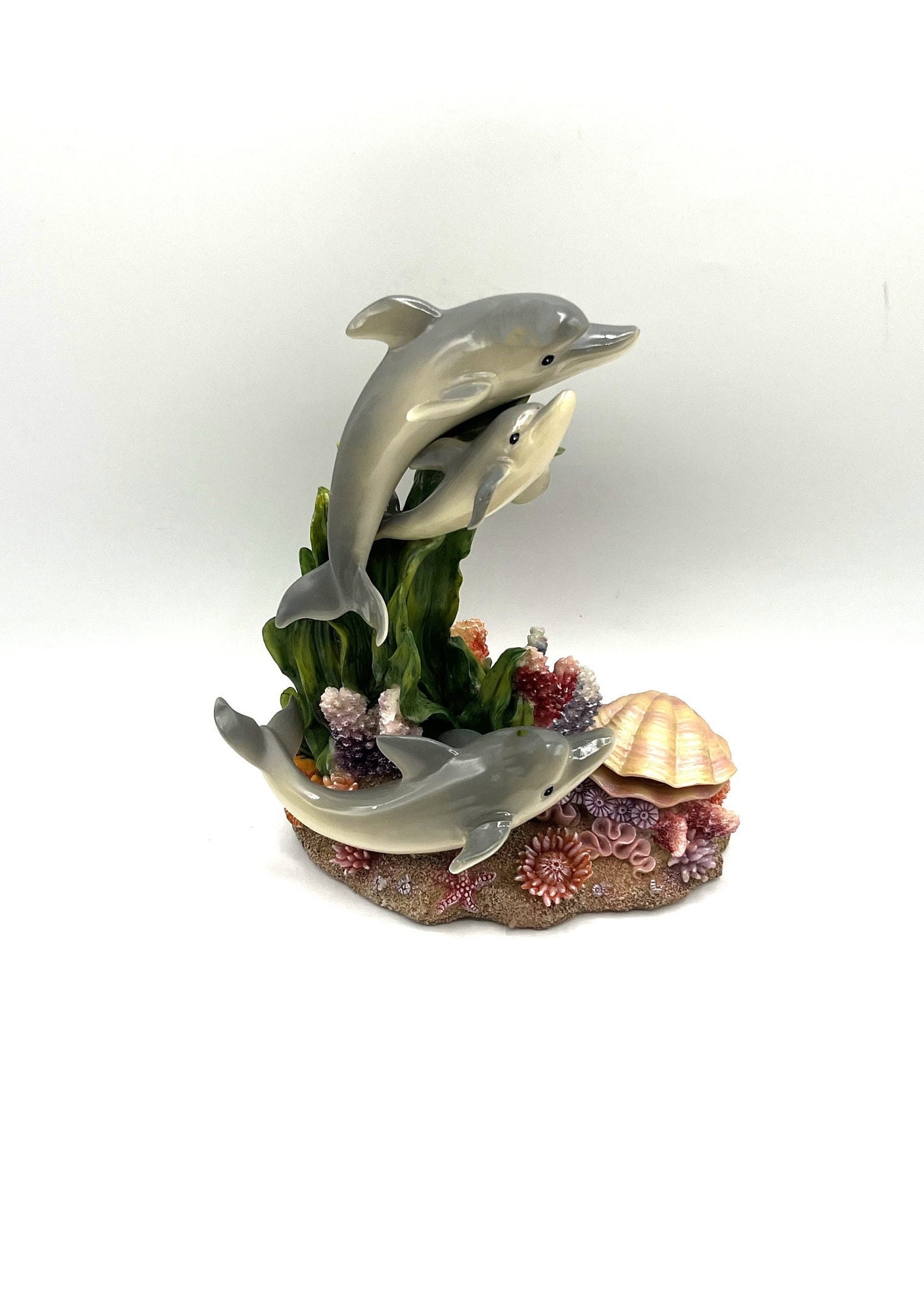 【Phil Vanderlei作ブロンズ彫刻★DOLPHIN IN CORAL】 Phil Vanderlei作ブロンズ彫刻☆DOLPHIN IN CORAL】 Phil