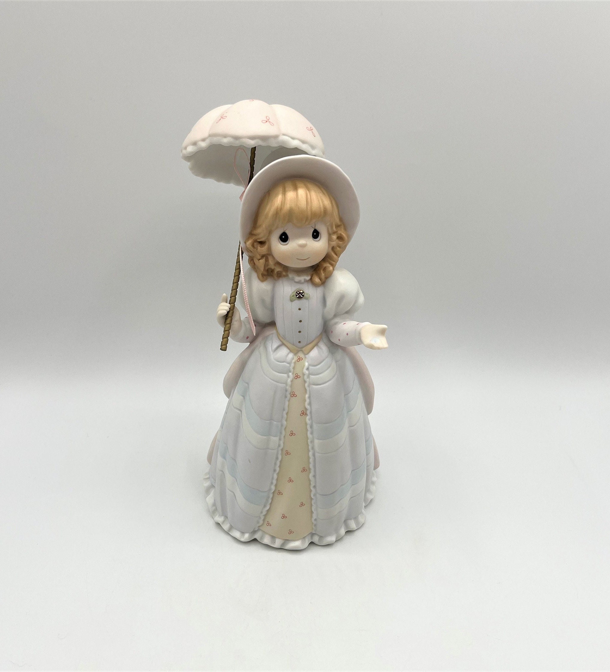 プレシャスモーメント　人形 置物　スタンプ　他 Precious Moments 1998 Retired Figurine Hope is Revealed