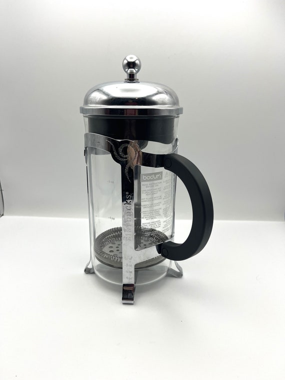 Starbucks Bodum French Coffee Press 8 Cup. 4 X 10 High 