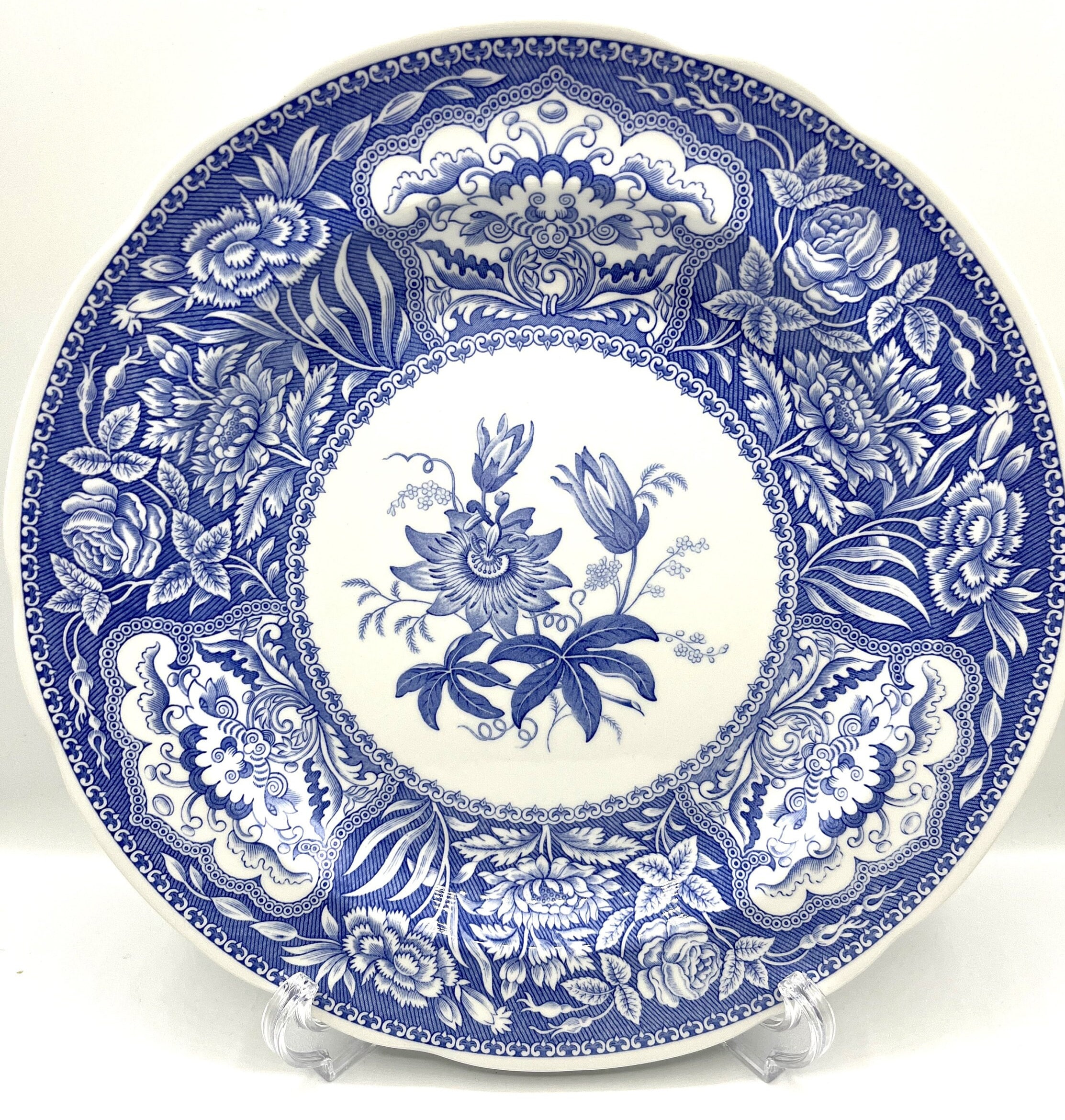 ☆ 新品　England SPODE お花柄　プレート　5枚セット Spode Blue Room Collection 