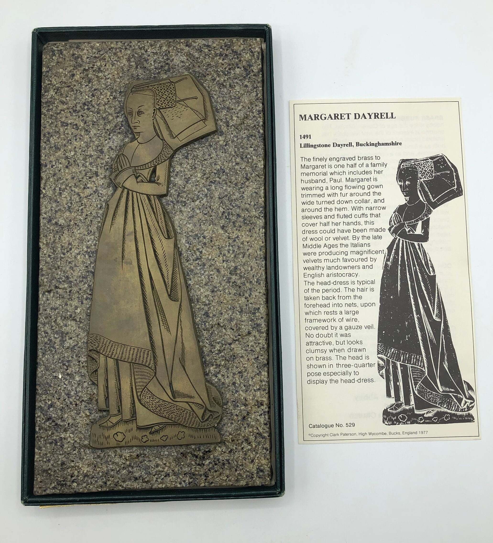 Vintage Engraved Brass Rubbing Plates from Westminster Abbey Etsy