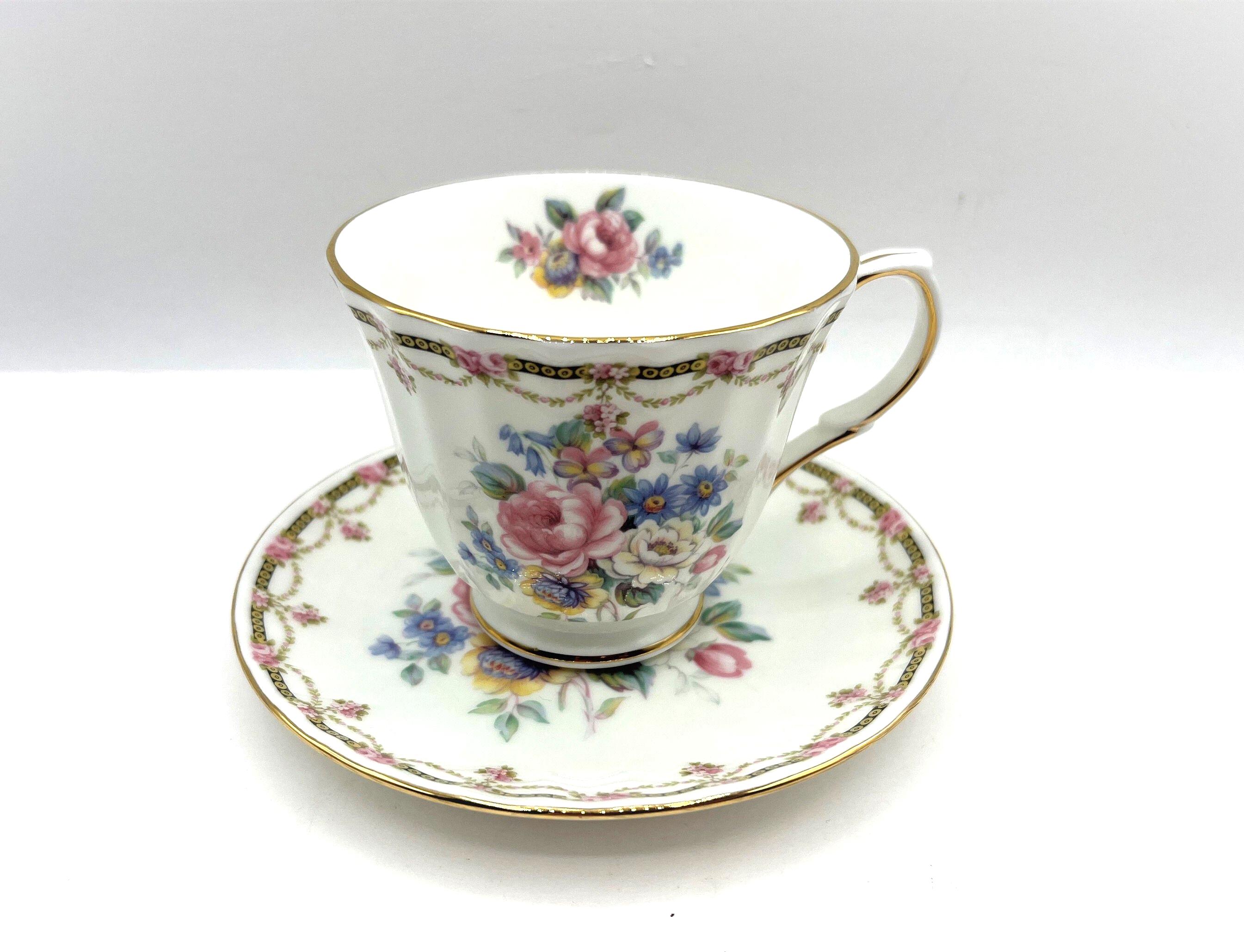 Duchess Fine Bone China Est 1888, Cup and Saucer Spring Flowers