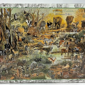 All Creatures of Africa Special Edition 1500 Piece Puzzle by