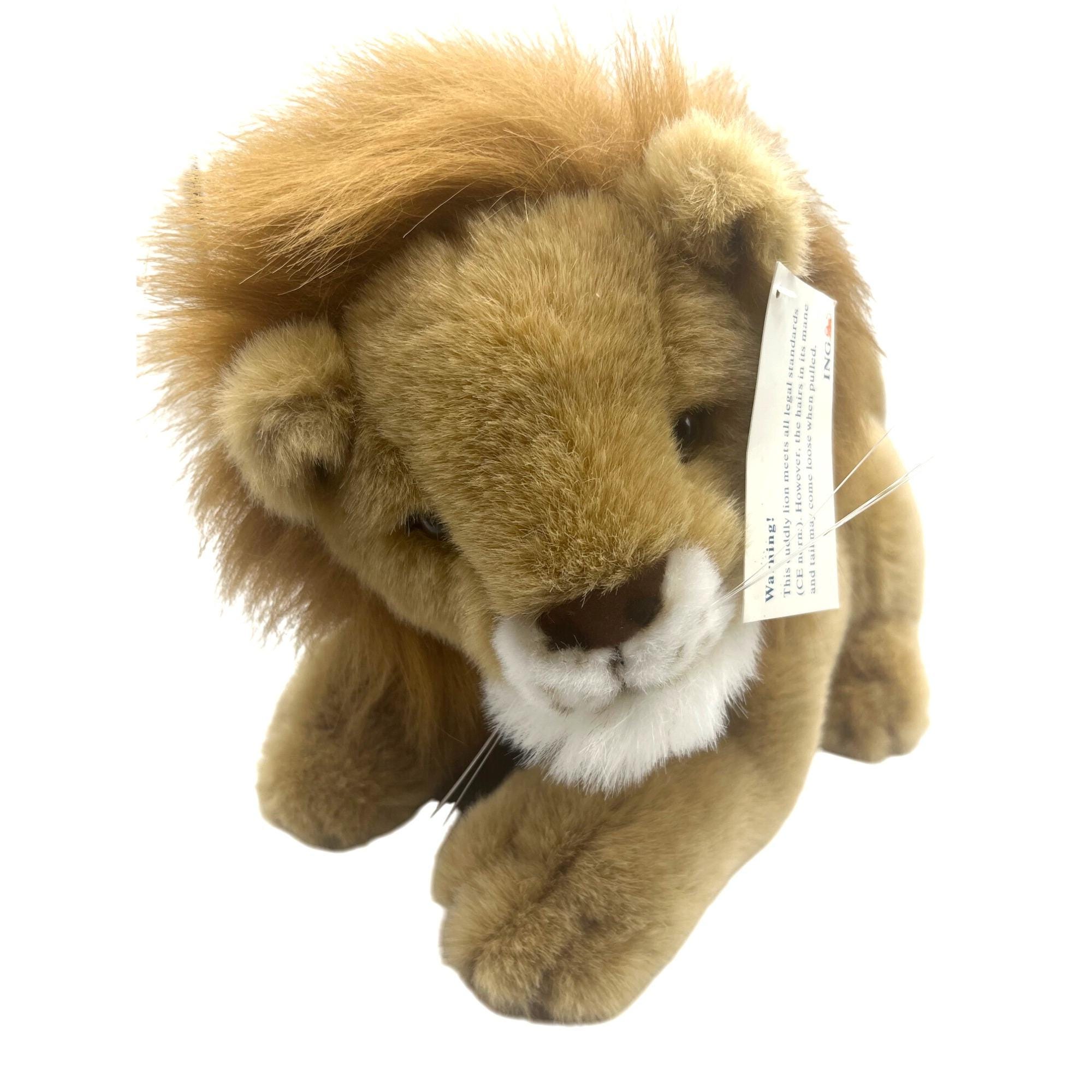 ⭐︎ Lion Plush Realistic - Etsy