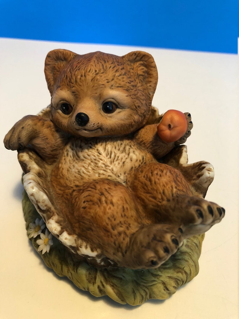 BEAR CUB FIGURINE