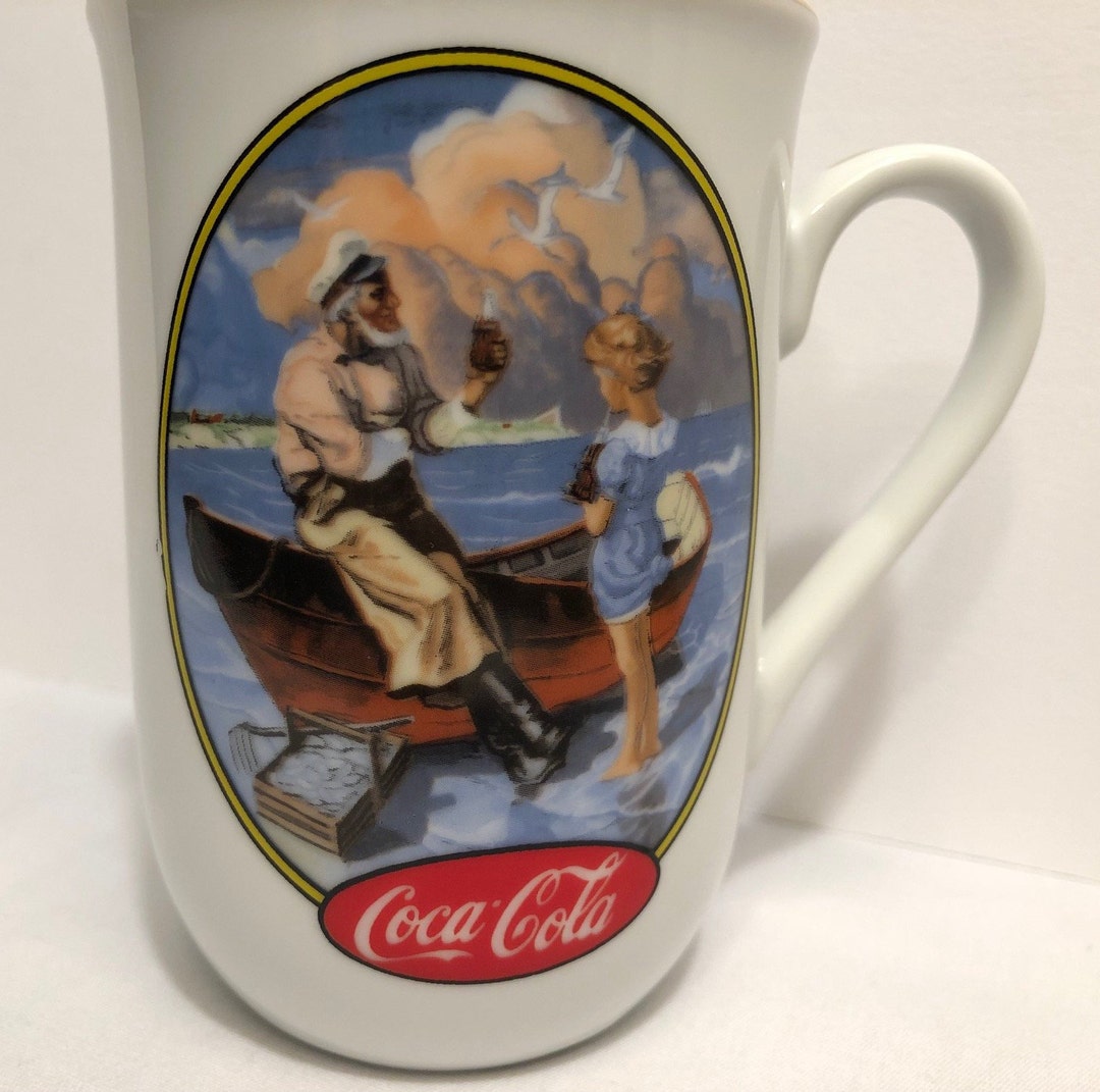 Vintage Coca-cola Collectors Cup With 