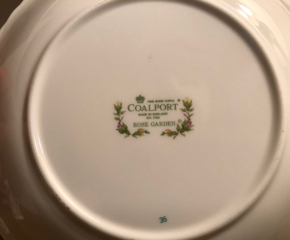 Coalport England ヴィンテージ ファインボーンチャイナ