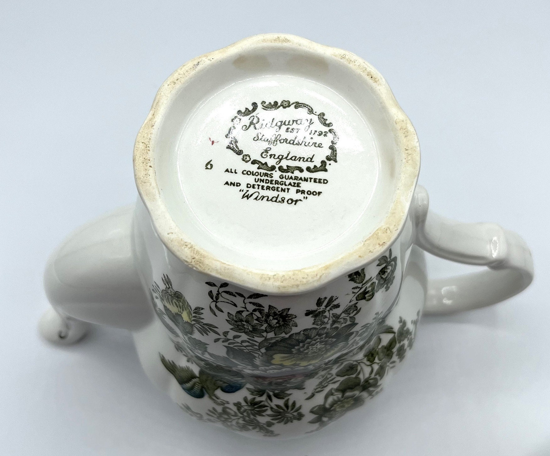 Antique Ridgway Est 1792 Staffordshire England Windsor Tea Pot