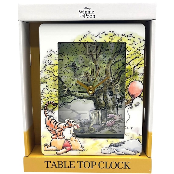 Disney Winnie the Pooh and Friends Tabletop Clock With Analog