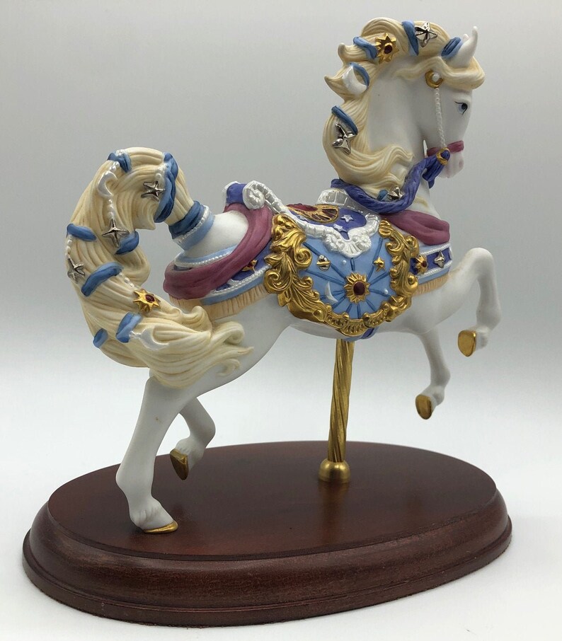 Rare Vintage Lenox Celestial Carousel Horse Legacy Edition | Etsy