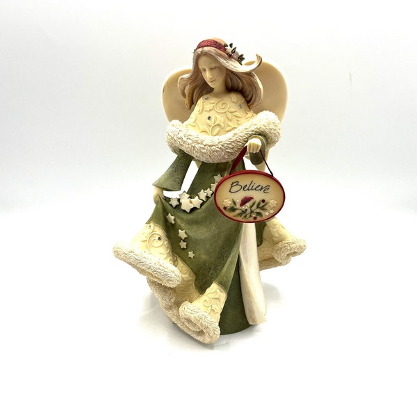 Heart of christmas angels