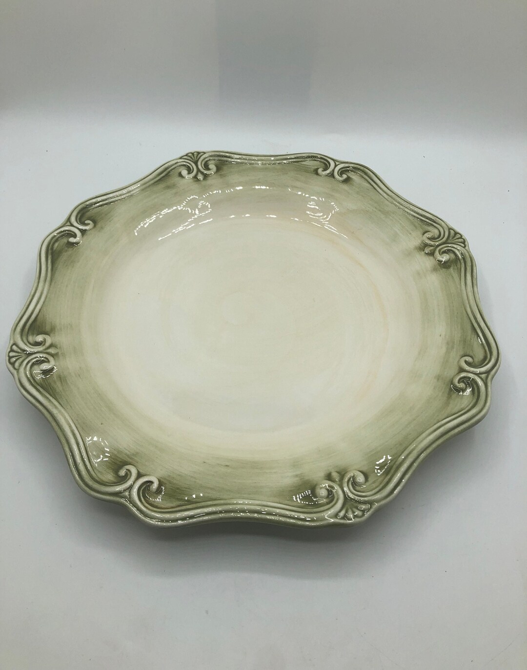 Lenox Colore Verde 12 Plate Green. Discontinued Pattern. -  Norway