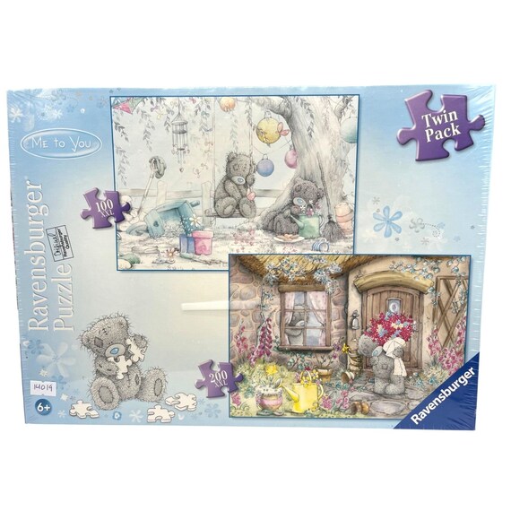 Ravensburger Twin Pack Jigsaw Puzzle Set 100 & 200 Pieces  Ravensburger Puzzle Bundle main image 0