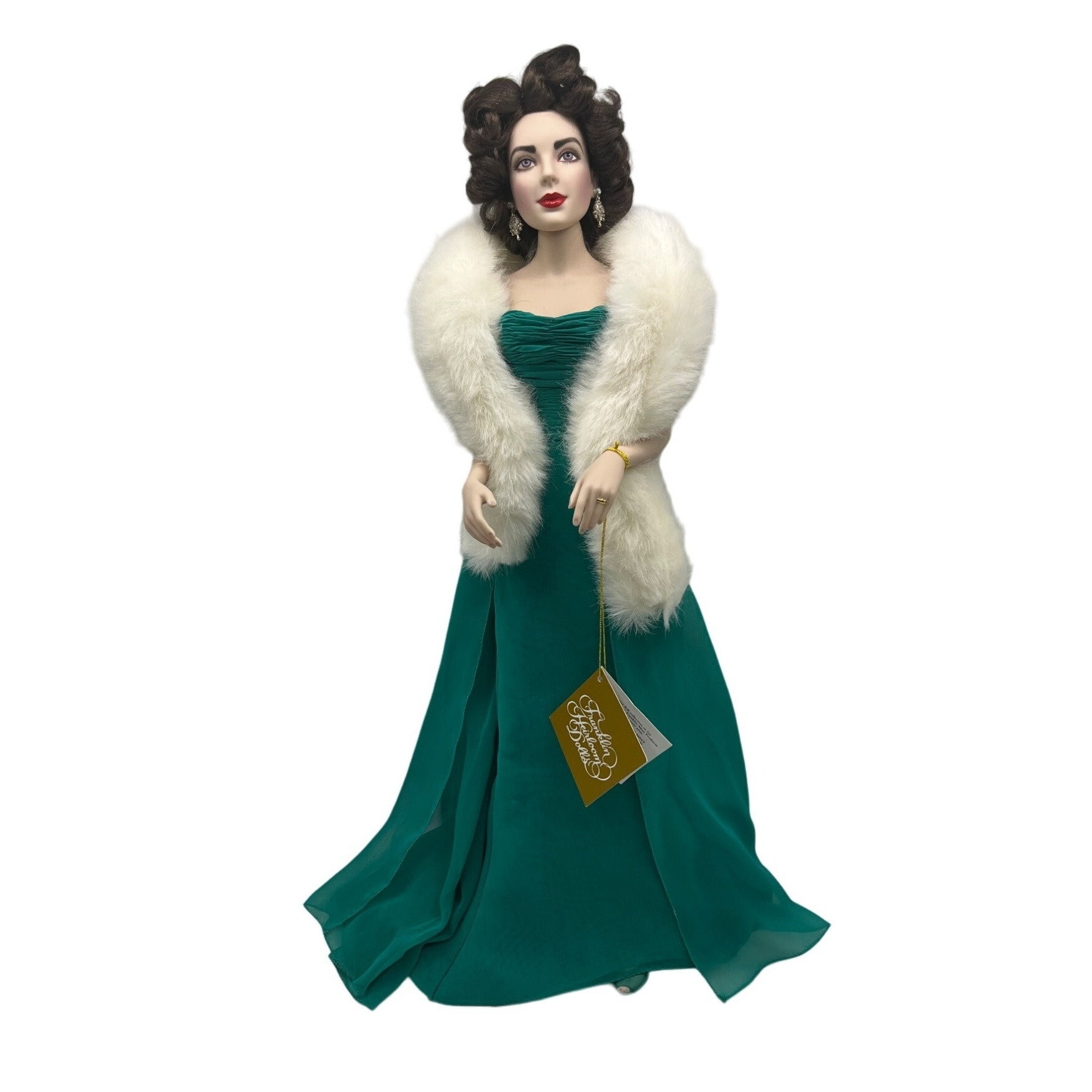 Elizabeth Taylor Porcelain Portrait 17