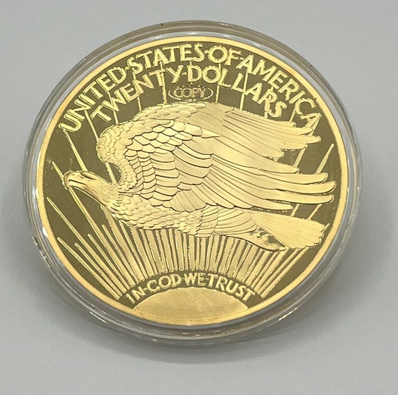 24K Gold Layered Gold Dream Commemorative of the 1933 Gold 24K Gold Layered Gold Dream Commemorative of the 1933 Gold