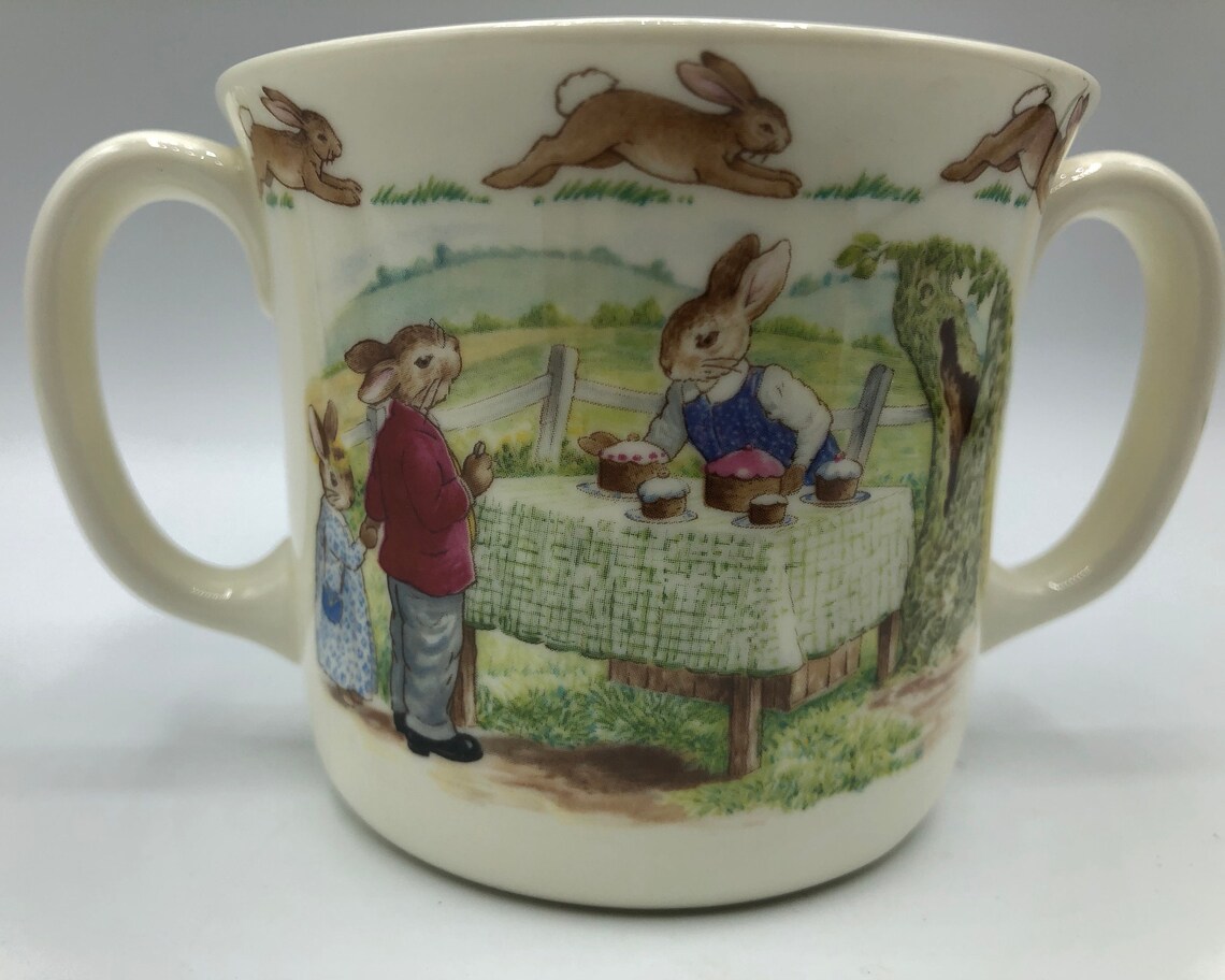 Royal Doulton 1988 Bunnykins Fine China Mug with Etsy