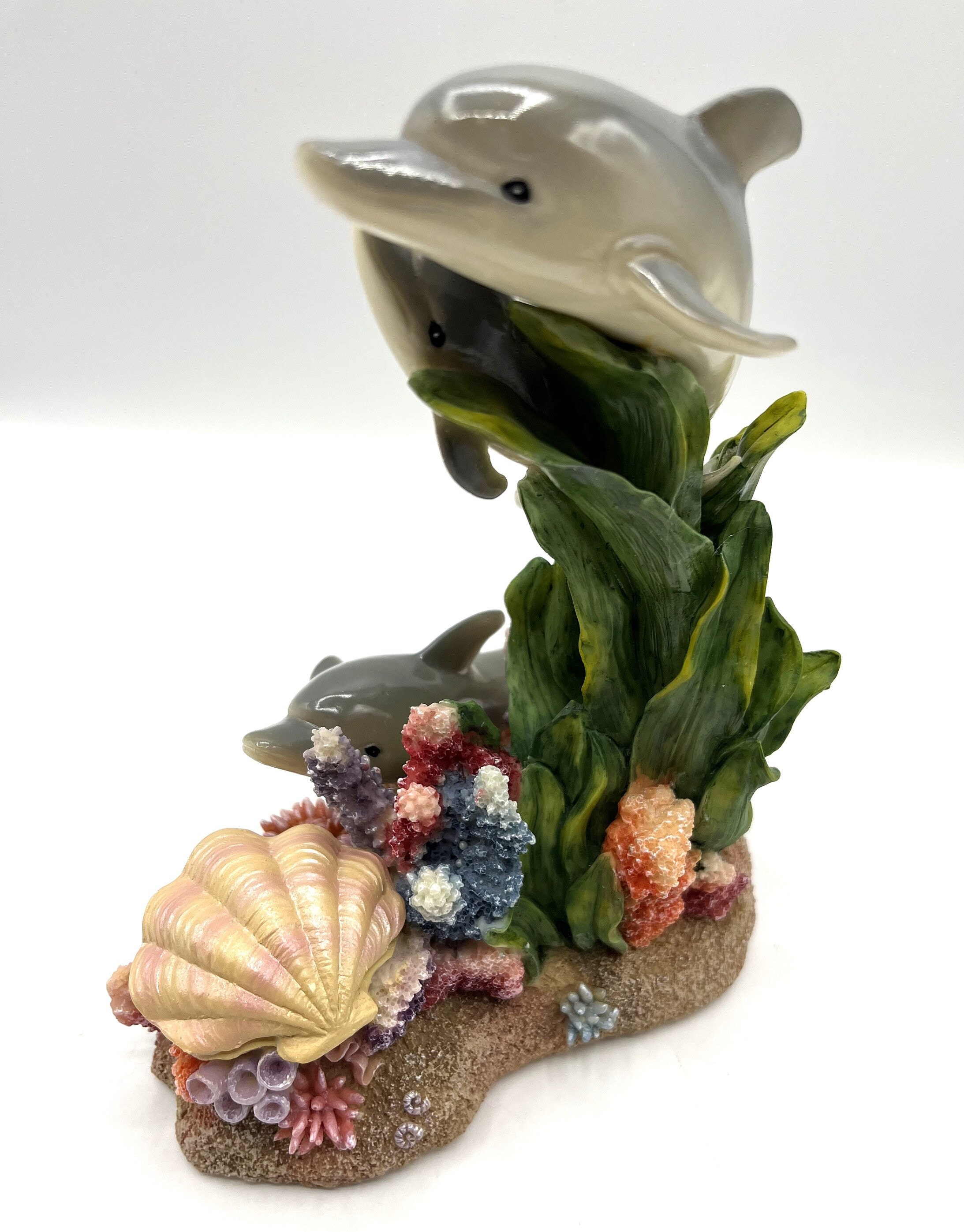 Collectable Dolphin Figurine Classic Treasures Family of
