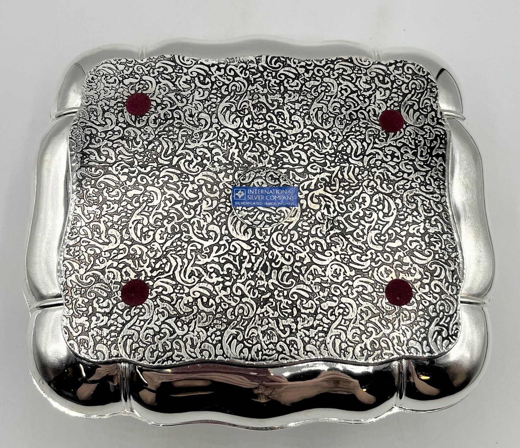 International Silver Company Silver Plated Antique Finish