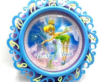 Vtg Disney Parks Retired Edition Tinkerbell Battery Operated Alarm