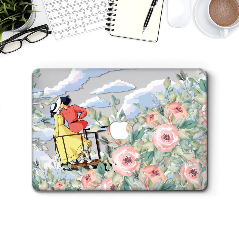 Anime Macbook Air 13 case Macbook 13 pro case Flowers macbook Etsy