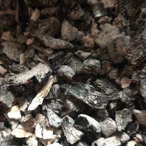 26 cups Hardwood Lump Charcoal - strictly natural - nothing added no treatments at all. Free shipping.