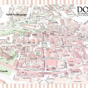 A3/A2 - Carte de Derry - As Gaeilge