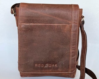 Men&#39;s Cross body bag, Leather bag, Travel bag, Messenger bag, Carry on luggage