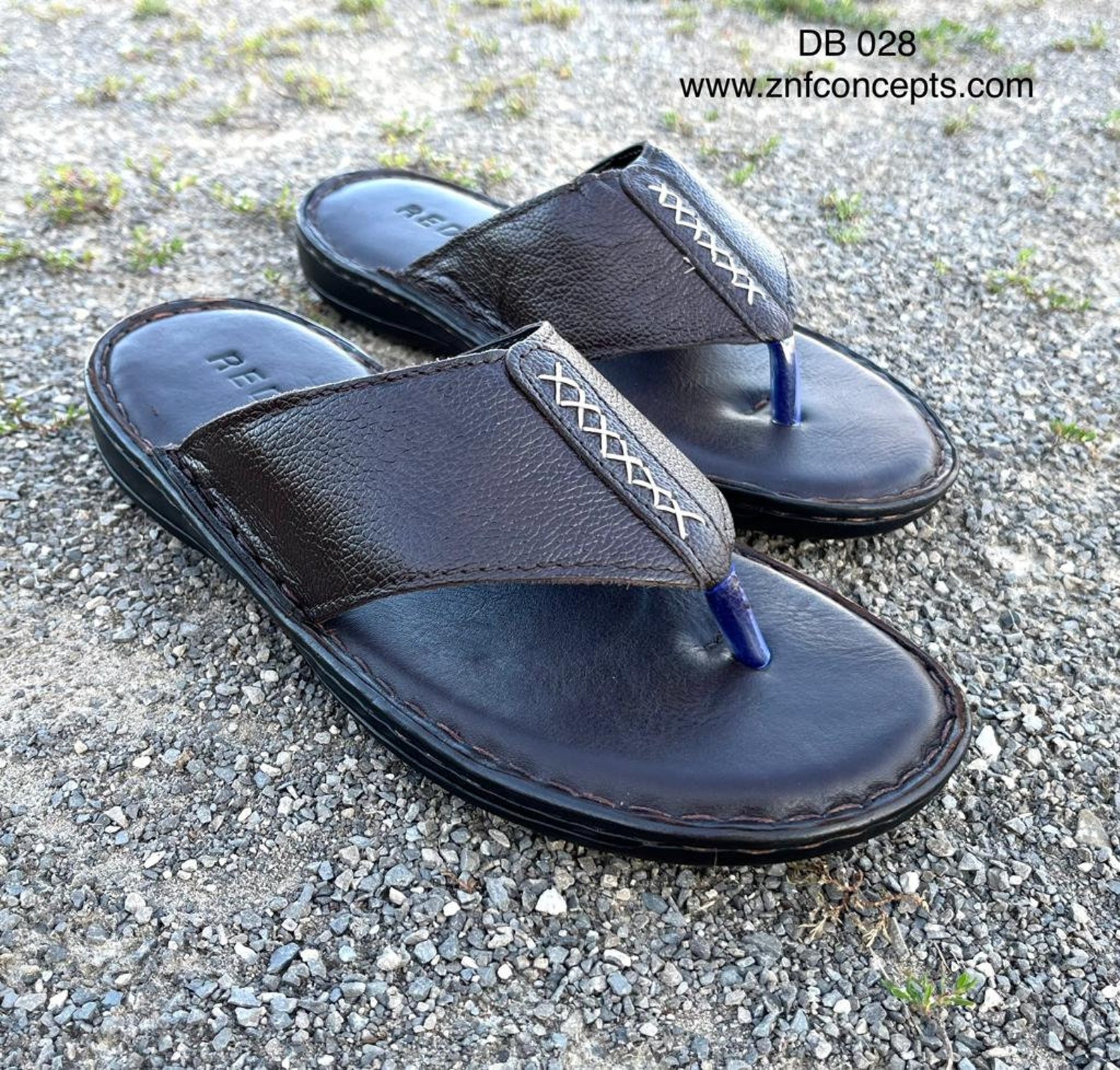 Denver  Men’s  Sandal - Dark Brown