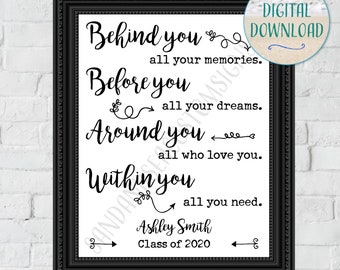graduation quotes etsy