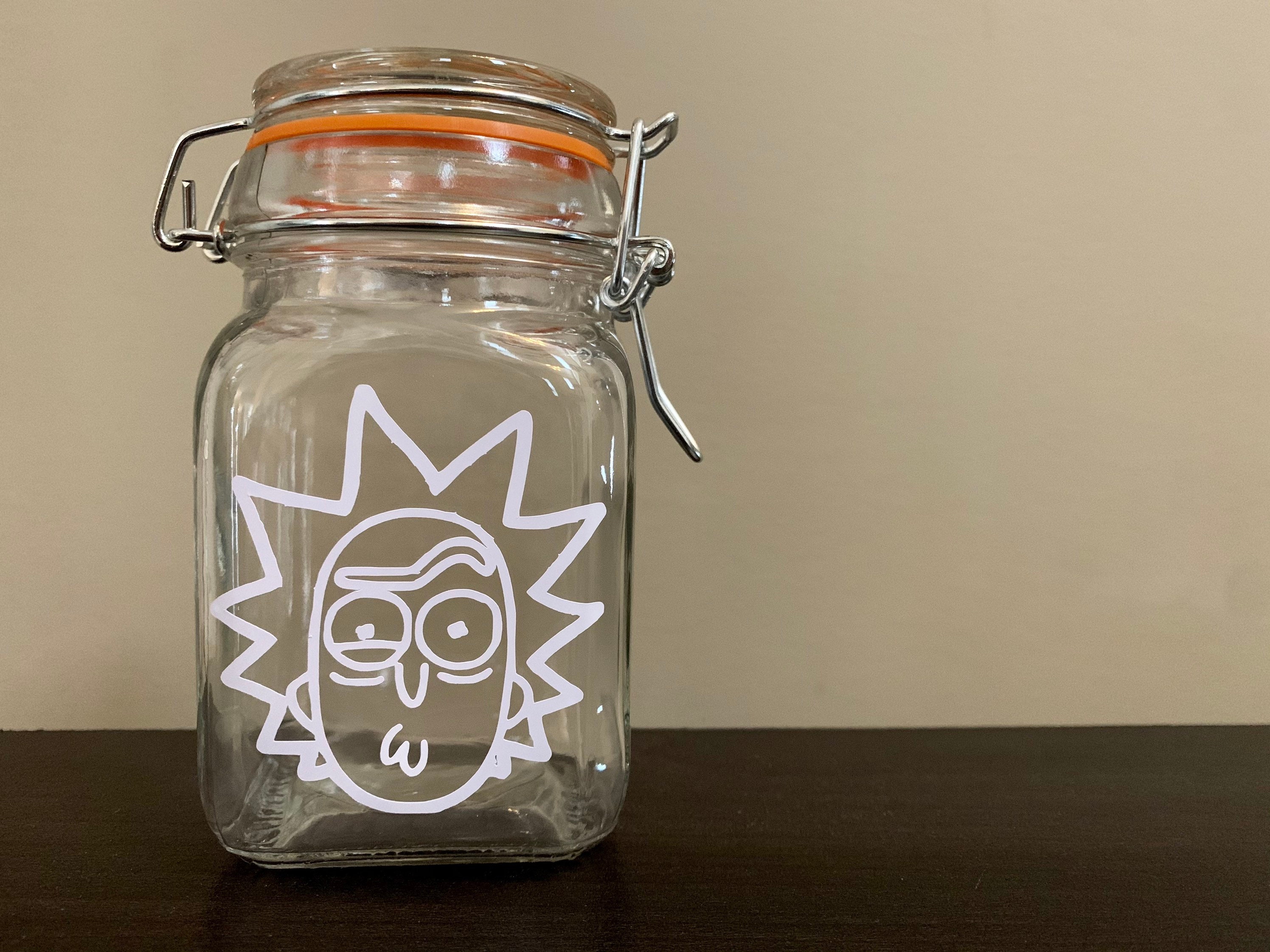 rick and morty ghost in a jar figure