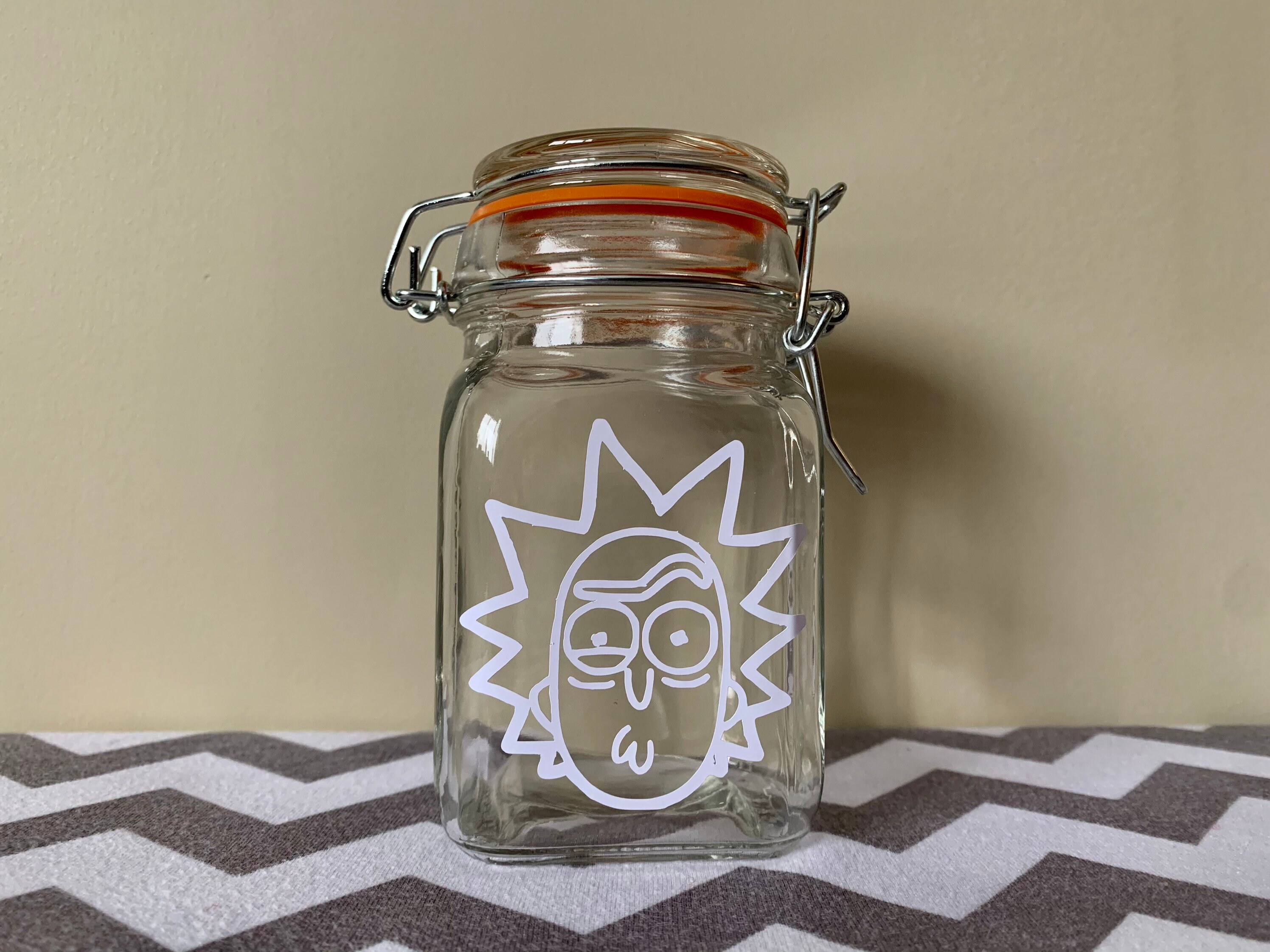 rick and morty ghost in a jar figure