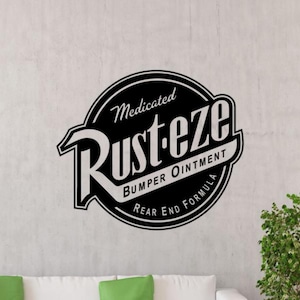 Rusteze Wall Sticker Vinyl Decal Car Wall Art Gift Kids Decor Sign One Color No Background Decal for Wall Door Window Car Truck Laptop 3701